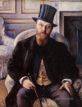 caillebotte - Porträt von Jules Dubois Gustave Caillebotte